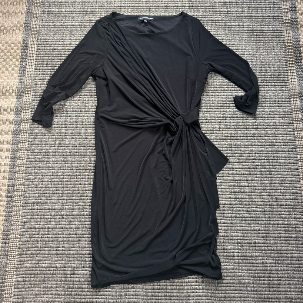 Catherine Malandrino Black Long Sleeve Dress